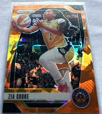 2024 Prizm WNBA Basketball Zia Cooke Los Angeles Sparks Orange Cracked Ice #46