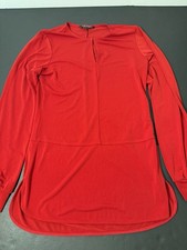 Ralph Lauren Women's Red Midi Dress Classic Style Size: XS