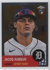 2022 Topps Chrome Platinum Anniversary Jacob Robson #374 16wc