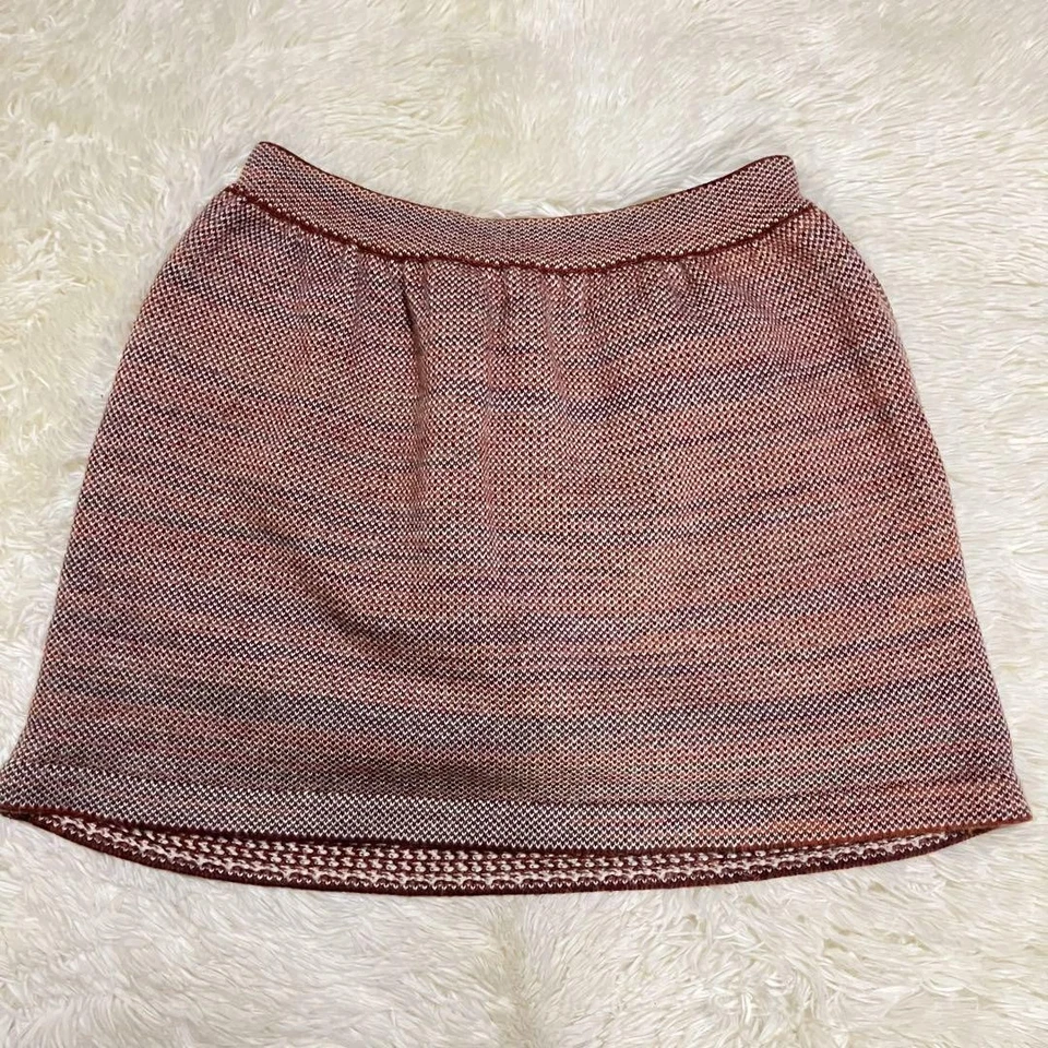 Falda de lana de punto mezcla de cachemir BALENCIAGA F/S de Japón Foto 3 de 4