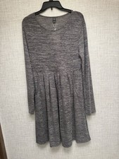 Emery Rose Long Sleeve Sweater Midi Dress NWT Size L