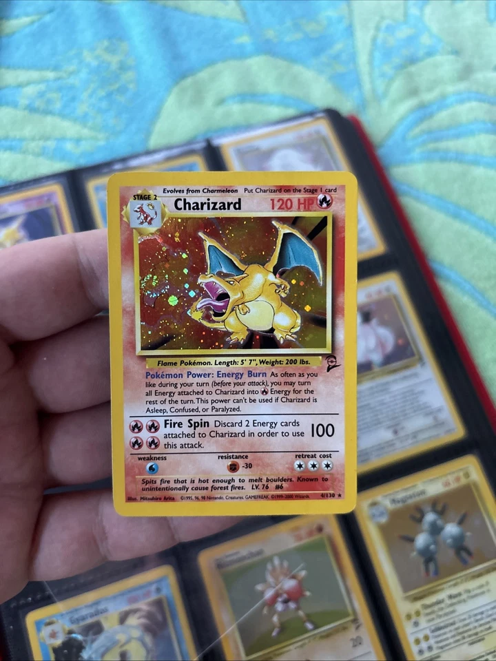 Base Set 2 130/130 100% Complete 2000 Set Charizard Pokemon WOTC [NM-MP] - Image 4 of 4