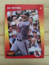 1992 Donruss Triple Play - #119 Lee Stevens