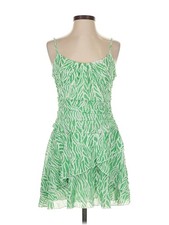 Diane Von Furstenburg For Target Women Green Cocktail Dress S