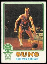 1973-74 TOPPS DICK VAN ARSDALE - B PHOENIX SUNS #25 EX