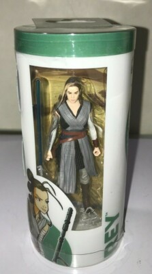 STAR WARS GALAXY OF ADVENTURES REY ACTION FIGURE W MINI COMIC NEW 