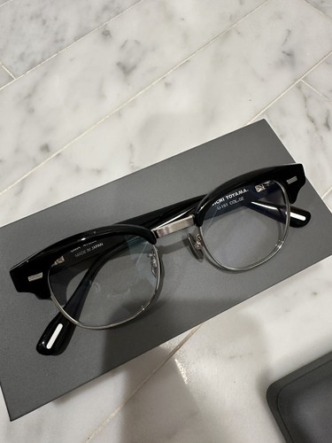Yuichi Toyama U151 Col. 02 Black/Silver Eyeglasses