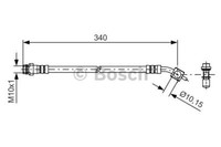 Bosch 1 987 481 424 Brake Hose For Ford Volvo Volvo Asia