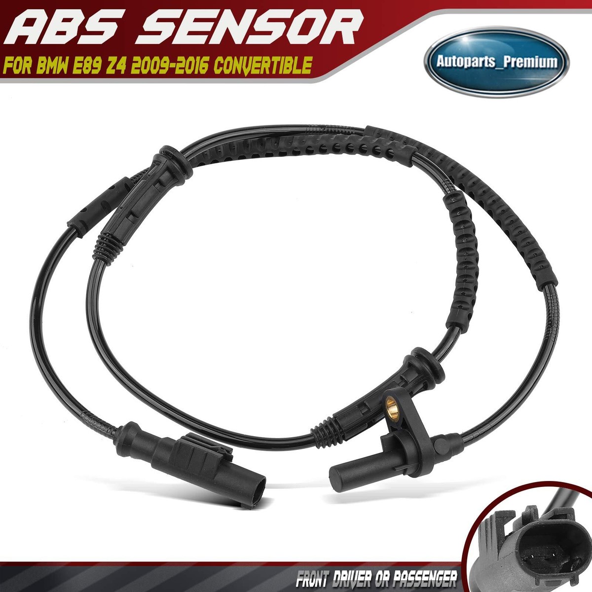 専用31 42 44 56 59 84 88 103 107 134 135 ABS Wheel Speed Sensor for BMW Z4 2009 2010-2016 34356784618 Front