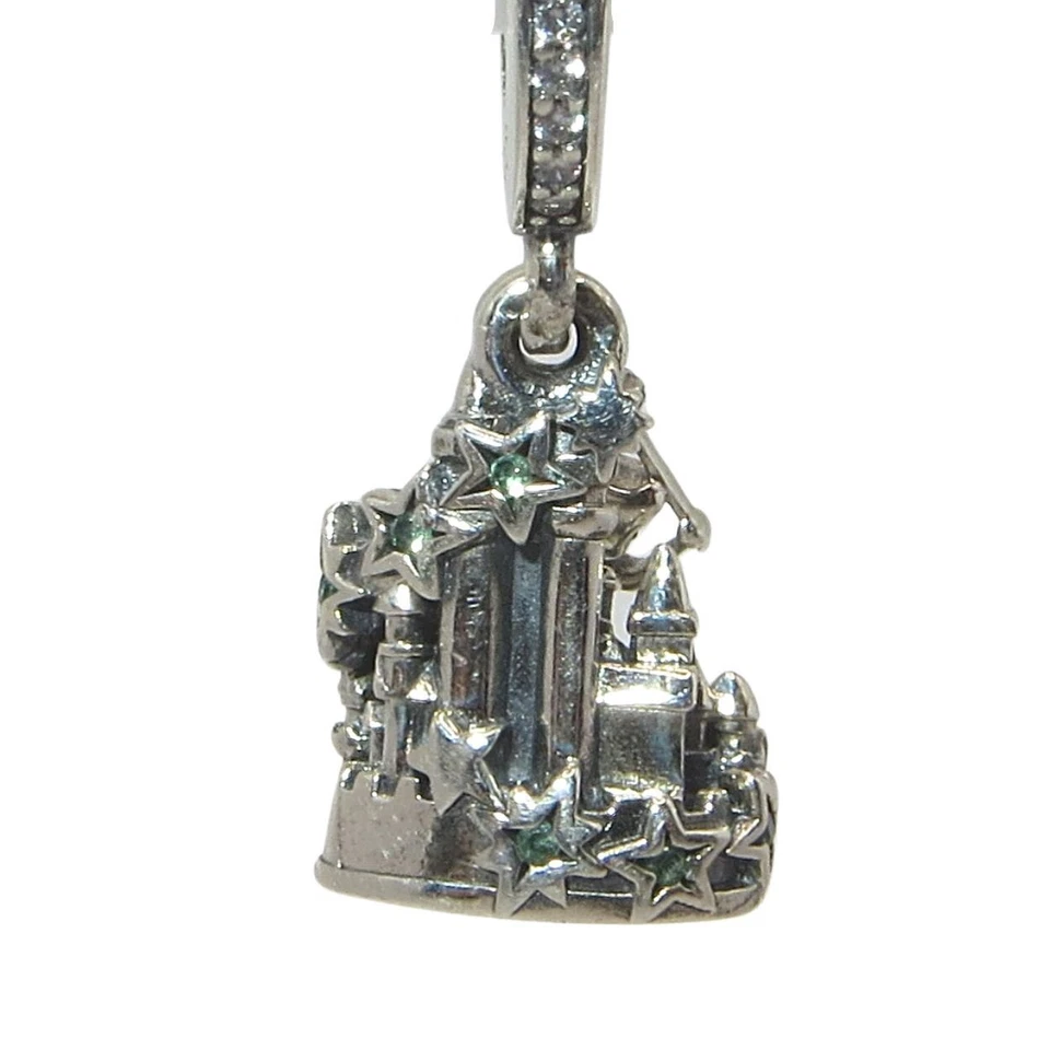 Pandora Raro! Dije Peter Pan Caste of Dreams Clear CZ y SS .925 798856C01 Foto 4 de 4