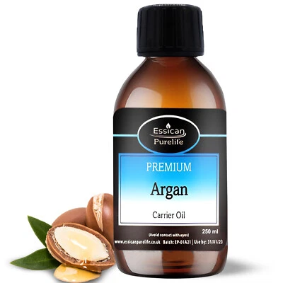 ARGAN OIL - 100% Pure and Certified Moroccan Argan Oil. 5 Sizes (50ml to 1000ml)