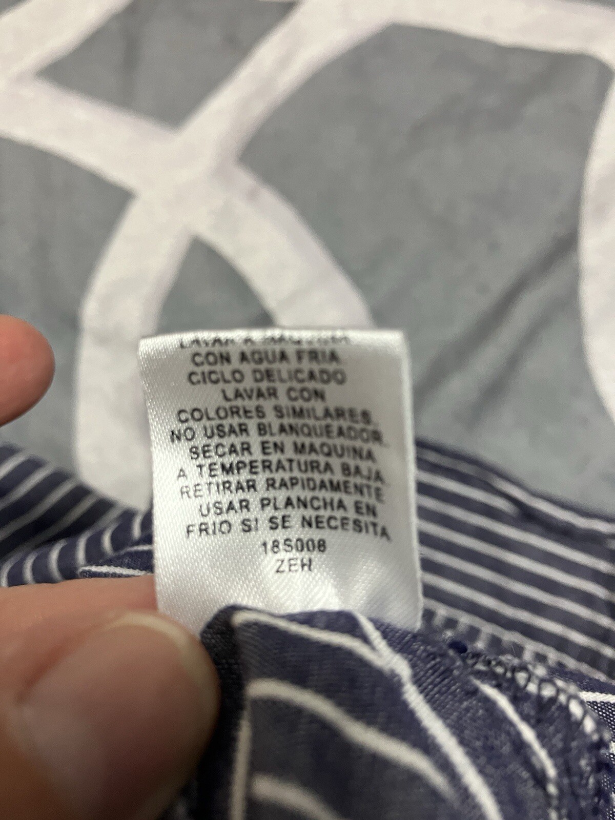 Blue Striped Button Down Derek Heart Plus Blouse … - image 9