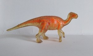 dinosaur toy with skeleton inside