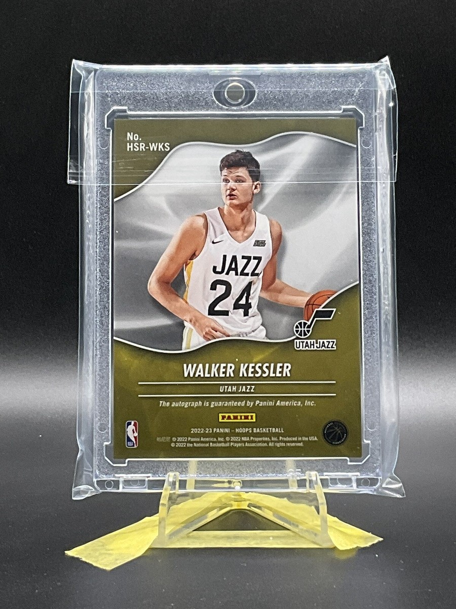 2022-23 NBA Hoops Hot Signatures Rookie Auto Walker Kessler RC w