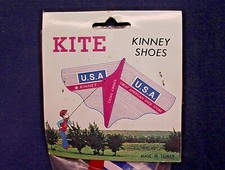 NEW Vintage KINNEY SHOES U.S.A. Advertisement Advertising KITE - FREE Shipping! 