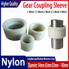 1 Mod 1.5 Mod 2 Mod 2.5 Mod 3 Mod NL Nylon Gear Coupling Sleeve Tooth Coupling