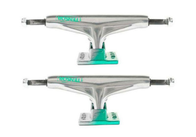 TENSOR TRUCKS 5.25'' Reg. Alu Mirror Green Skateboard Achsen (2 Stk) 7.875 - 8.25