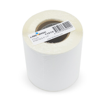 Labels for Primera LX500 Printer 4'' x 4'' 300 Glossy Labels Per Roll