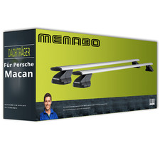 Menabo Omega Plus - Dachträger - Aluminium - für Porsche Macan Typ 95B NEU
