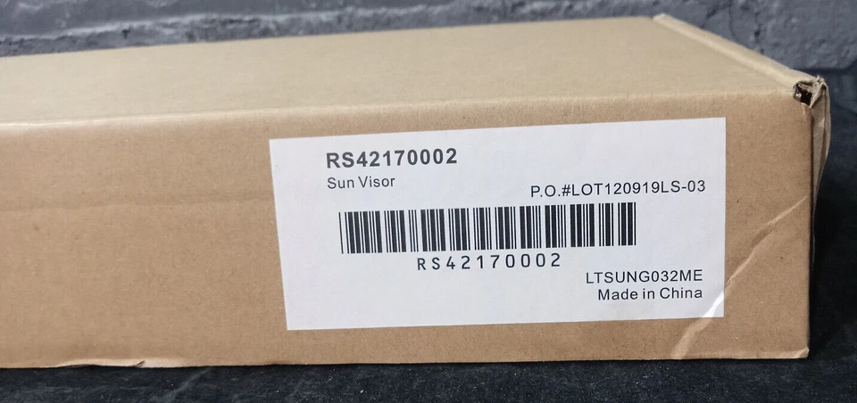 Sun Visors Driver Left Side Hand for Subaru Impreza 2008-2014 - Image 4 of 4