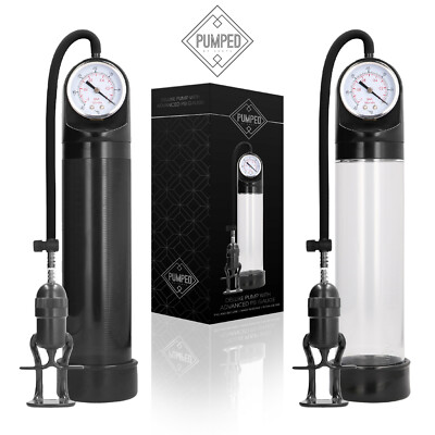 Pumped Deluxe Pump With Advanced PSI Gauge Vacuum Vuoto Ingrandimento