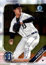 2019 Bowman - Chrome Prospects Franklin Perez #BCP-56 (RC)