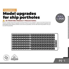 SSMODEL SS200021 1/200 Model Upgrades For Ship Portholes