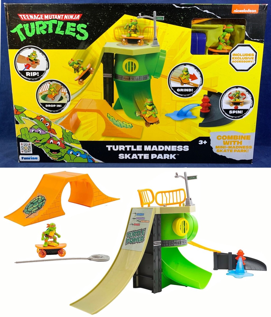 New - TURTLE MADNESS SKATE PARK Teenage Mutant Ninja Turtles