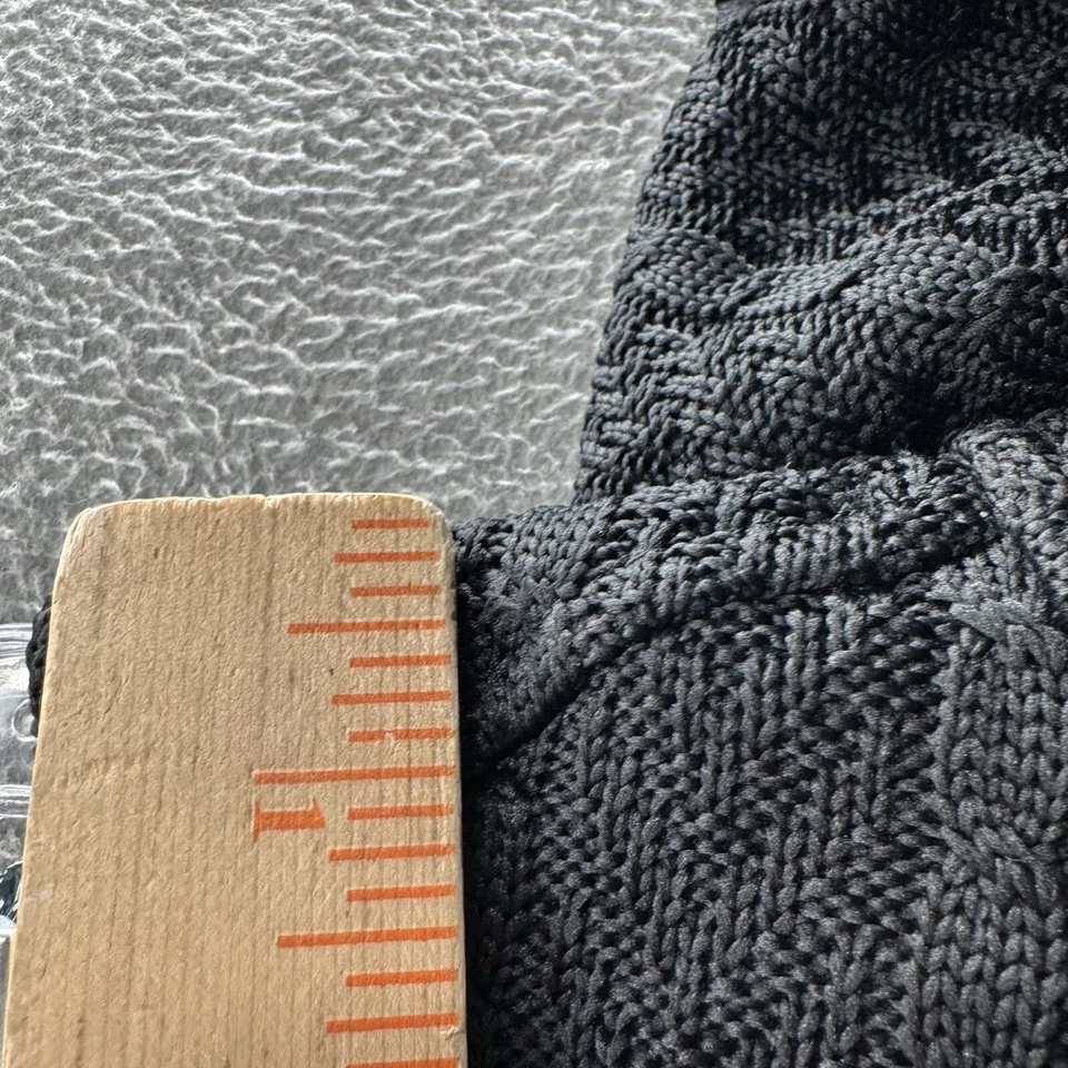 colete suéter spyder feminino tamanho S núcleo malha acolchoado com capuz zíper completo preto - Imagem 4 de 4