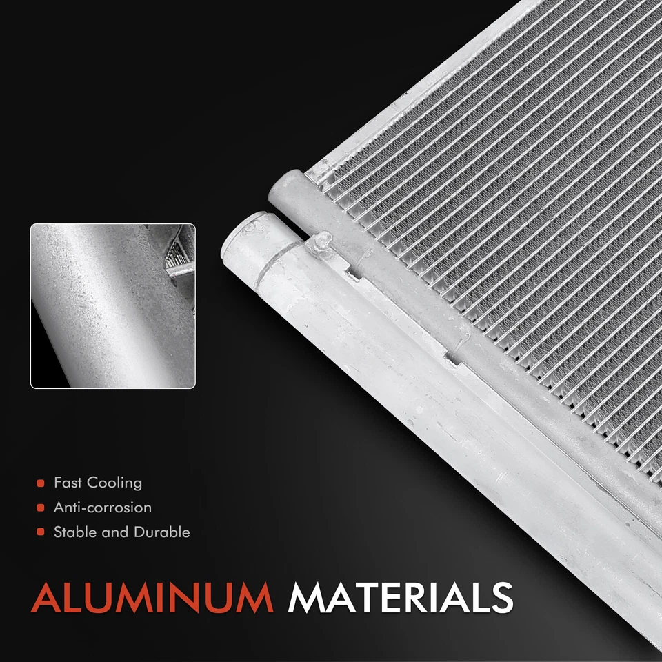 Condensador de aire acondicionado aire acondicionado con receptor secador para BMW 535d GT 640i 740i Foto 2 de 4