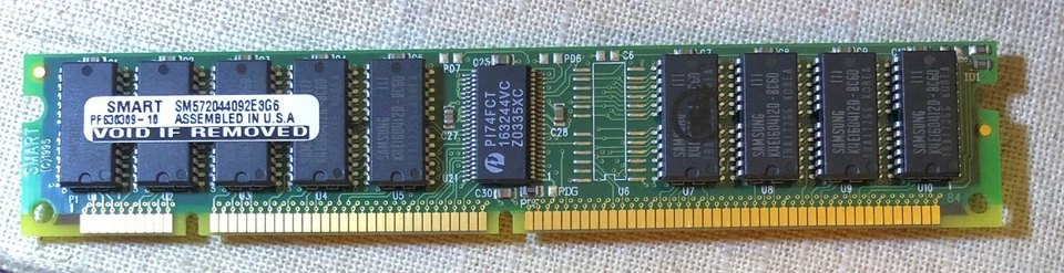 SMART SM572044092E3G6 EDO DRAM Module, 4MX72, 60ns, CMOS **NEW** Qty.1 - Image 2 of 2