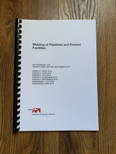 API STANDARD 1104 - 21st Ed. Welding of Pipelines & Related Facilities