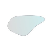 Spiegelglas RüCkspiegel Links-Dx FüR Ducati 848 Evo BIBA-RICAMBI