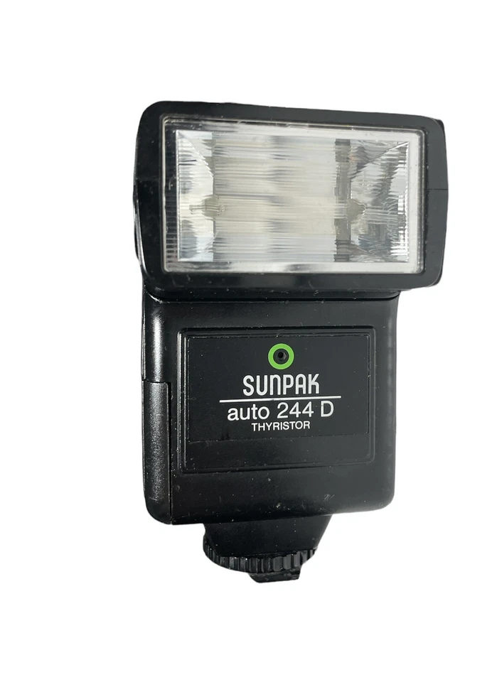 🔥 SUNPAK Thyristor auto 244D Camera Flash attachment 🔥 Untested / Parts Only - Image 2 of 4