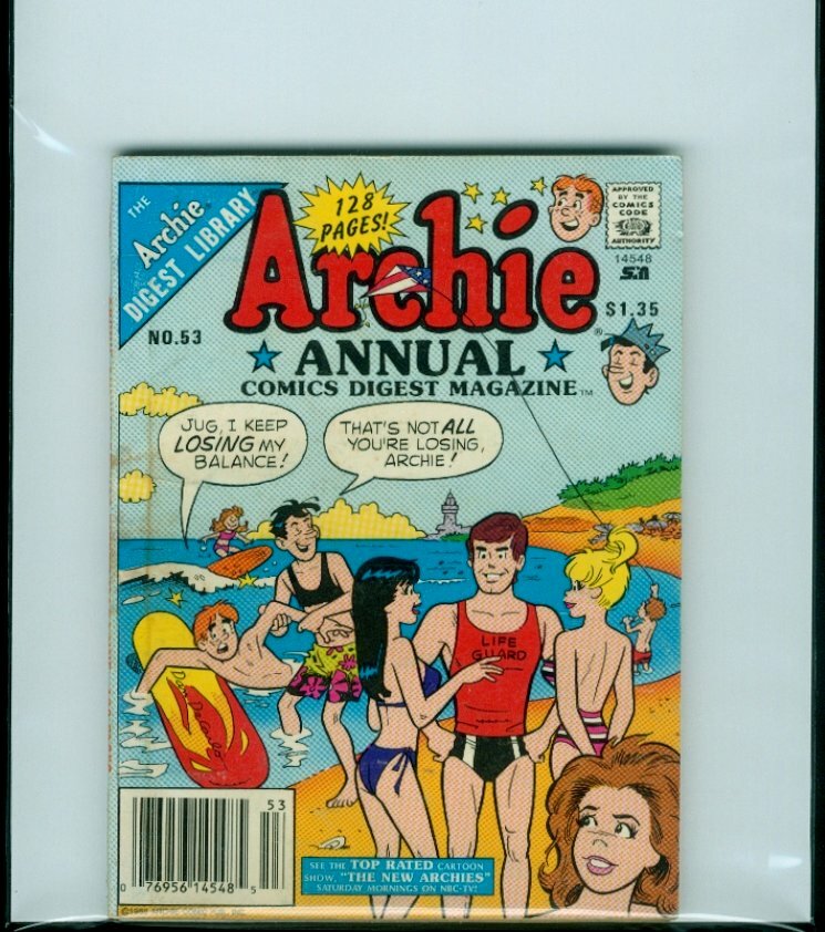 Radio Comics ARCHIE Annual Comics Digest Magazine #53 VG/FN 5.0 | eBay