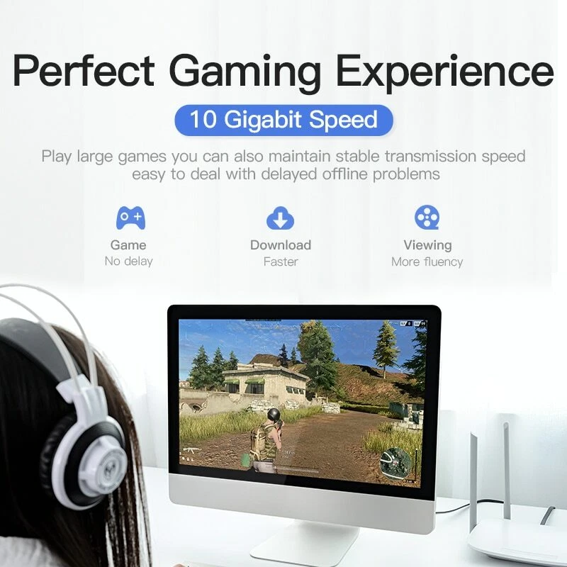 Ethernet Network Internet Lan Cable RJ45 Cat7 STP Patch Lead Cord Wholesale 8P8C - Image 2 of 4