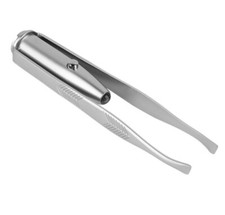 Tweezer With LED Light Hair Removal Eyebrow Beauty Make Up Tweezer