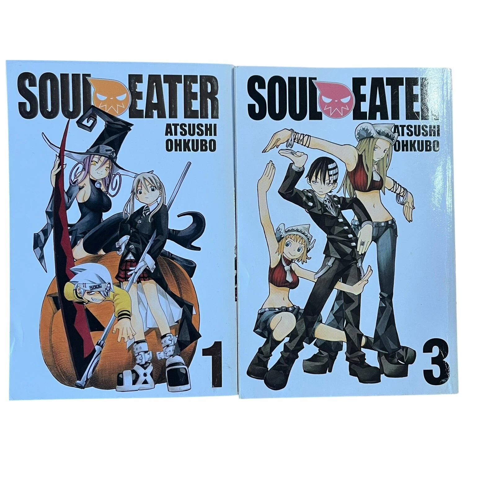 Soul Eater Manga English Lot Vol. 1, 3 Atsushi Ohkubo Yen Press Soft Cover cover