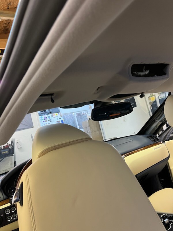 2008 - 2017 Maserati Granturismo Headliner Set Gray Grey Cloth, NO VISORS