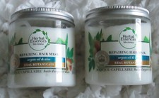 **2** HERBAL ESSENCES REPAIRING HAIR MASK ARGAN OIL & ALOE REAL BOTANICAL Ea 8oz