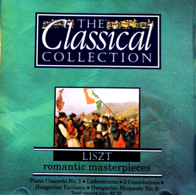 Liszt - Romantic Masterpieces, The Classical Collection, #18  -  CD, VG