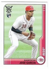 2021 Topps Big League #121 Jose Garcia RC Cincinnati Reds