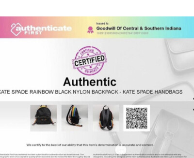Kate Spade NY Pride Rainbow Backpack EUC- CoA | eBay display picture 3