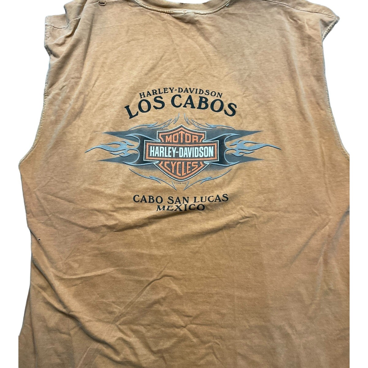 T-shirt Harley Davidson Grand Modèle L - Cabo San Lucas Baja Mexique - Occasion Très Bon état