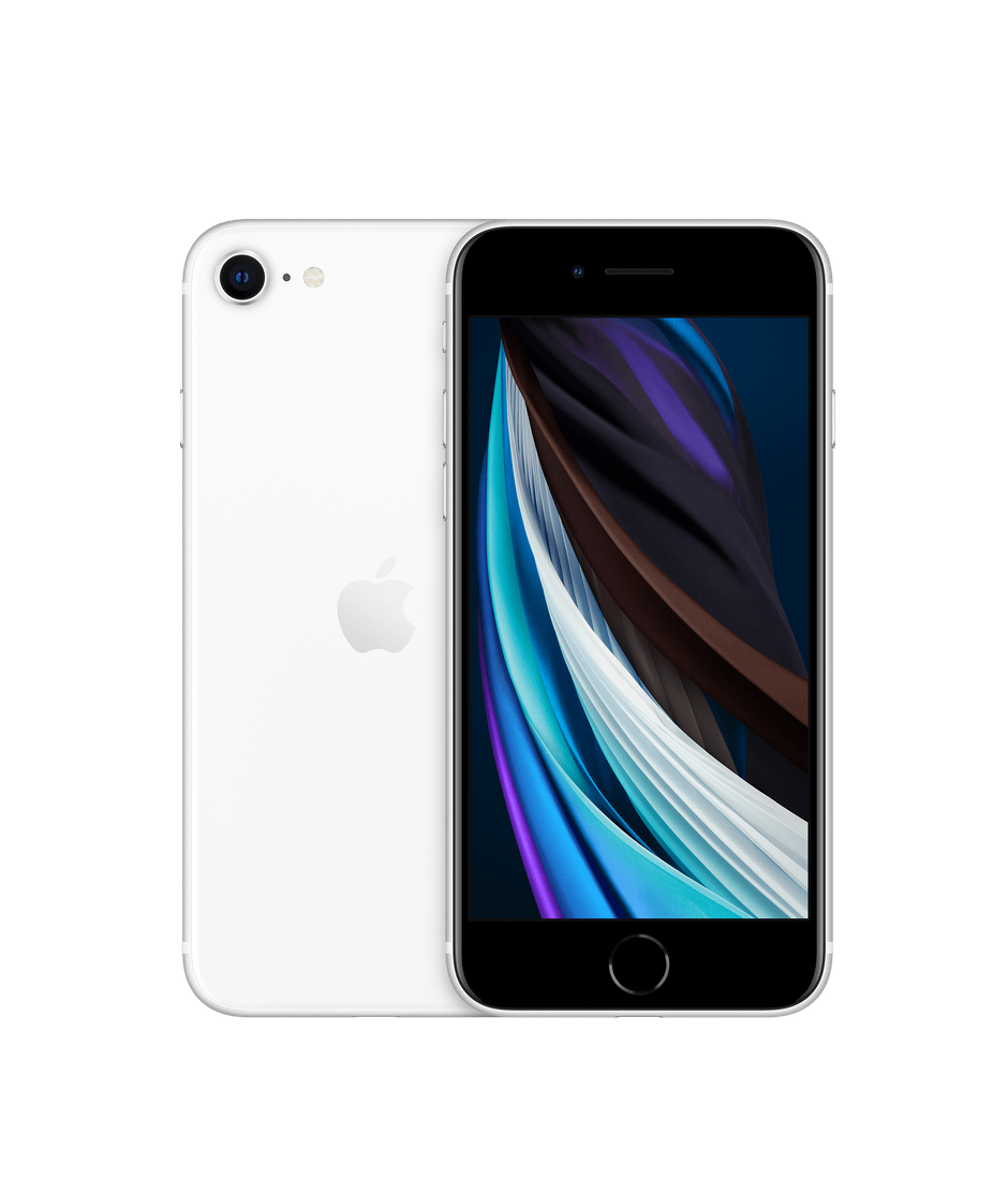 Apple iPhone SE 2nd Gen. - 64GB - White (Unlocked) A2275 (CDMA + 