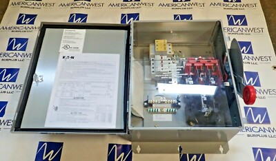 EATON ESC042FPS SWITCHED COMBINER 60 AMP 600V FUSIBLE WATER TIGHT type 4