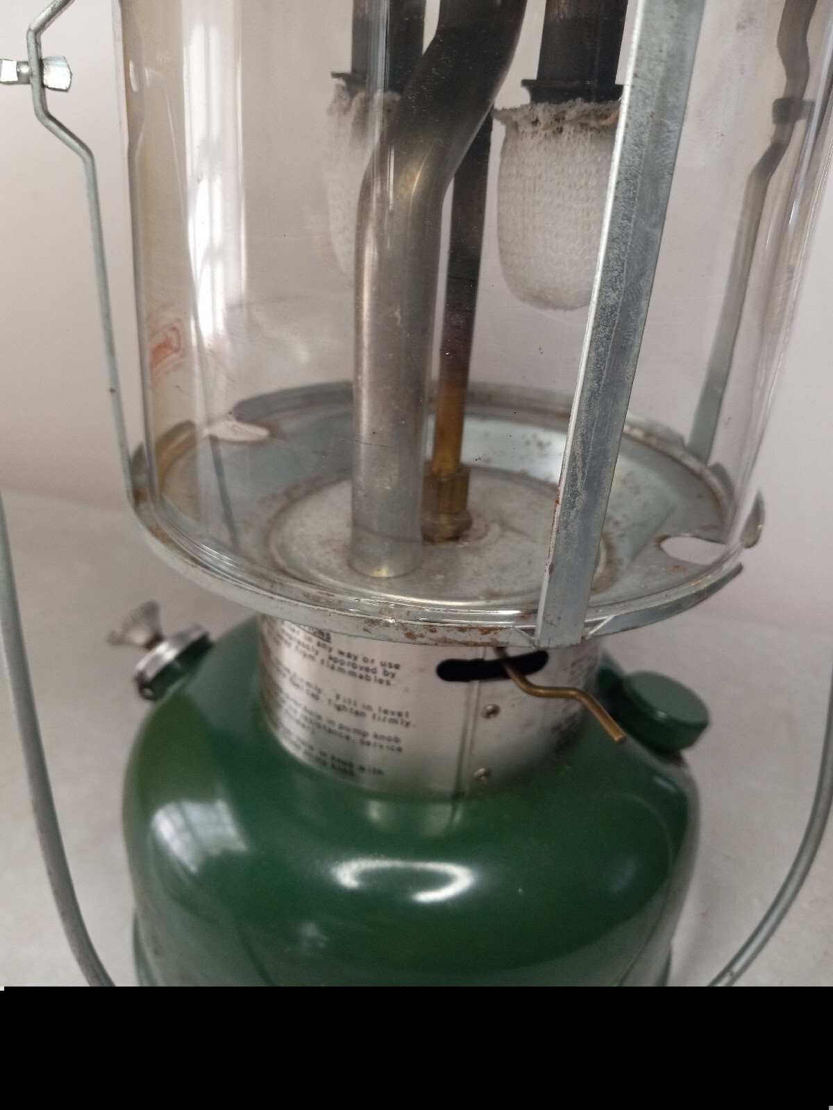 Vintage 1980's Coleman Lantern & Yellow Carry Case Model 220K eBay