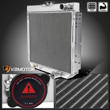 Fits 1967-1970 Ford Mustang Falcon V8 3 Core Row 20 Cooling Radiator Aluminum Fits 1967-1970 Ford Mustang Falcon V8 3 Core Row 20 Cooling Radiator Aluminum