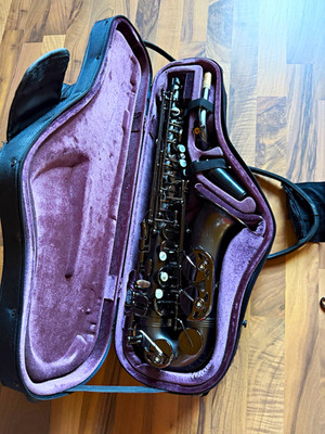 Trevor James 374SR-BBF Altsaxophon Eb Black matt mit Koffer Mundstück