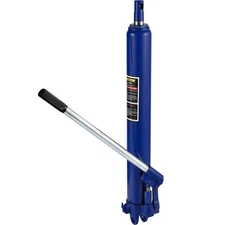VEVOR Hydraulic Long Ram Jack, 8 Tons/17363 lbs Capacity, with Single Piston Pum